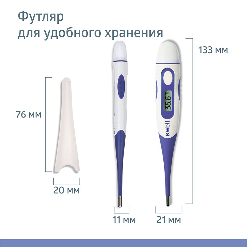 Термометр медицинский электронный B.Well WT-04